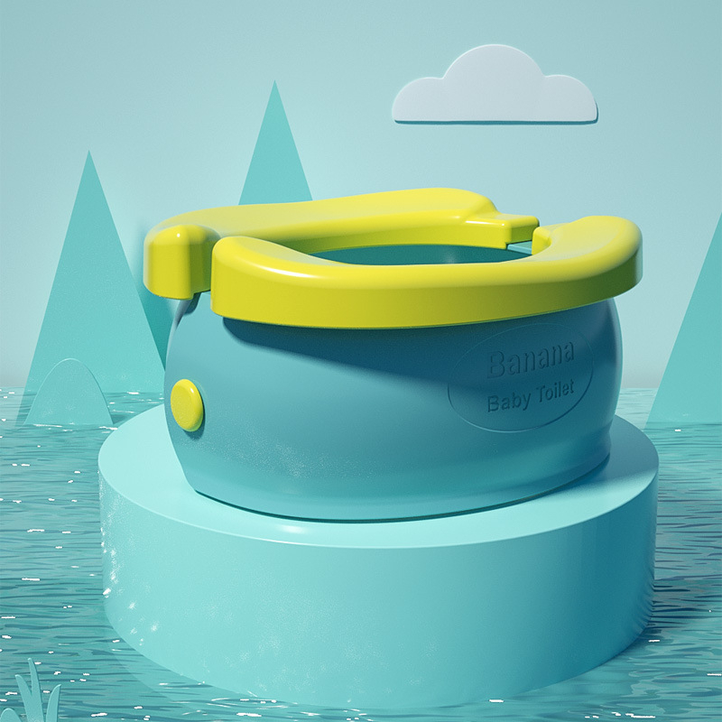 Portable Potty for Kids Travel Foldable Baby Potty Training Seat Outdoor and Indoor Easy to Clean